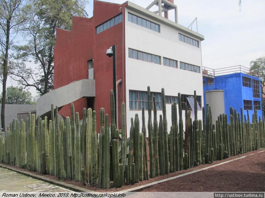 Два музея Фриды Кало в Мехико-сити Мехико, Мексика