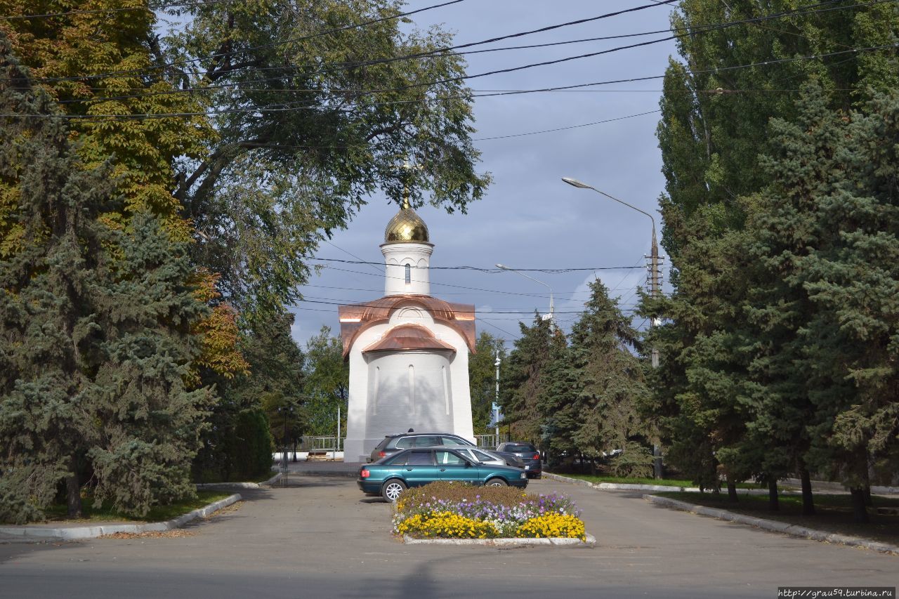Храм- часовня Покрова Божией Матери на Волге / Church of the Intercession on the Volga