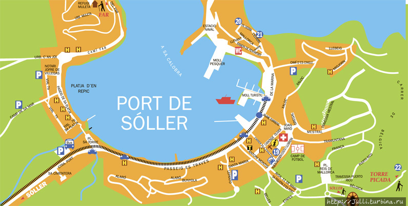 Порт Соллер и романтика Вальдемоссы Пальма-де-Майорка, остров Майорка, Испания