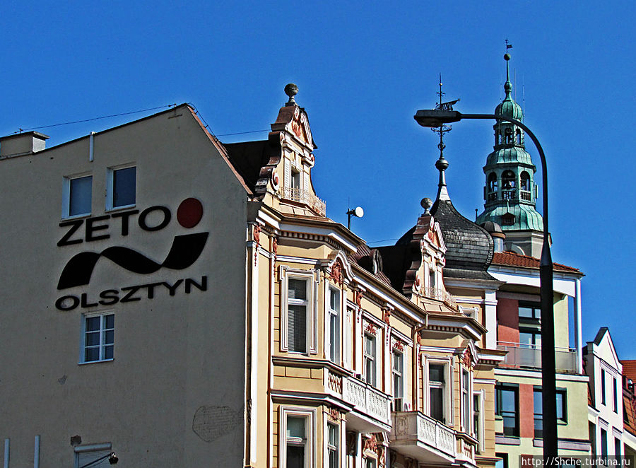 первое фото по возможности с названием города, даже если это отель... Ольштын, Польша
