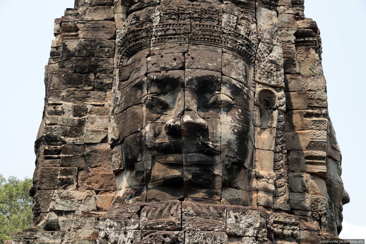 Лица застывшие во времени Ангкор (столица государства кхмеров), Камбоджа