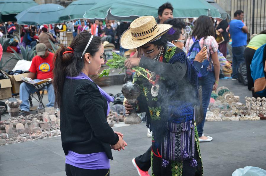 Какой-то популярный индейский обряд Мехико, Мексика