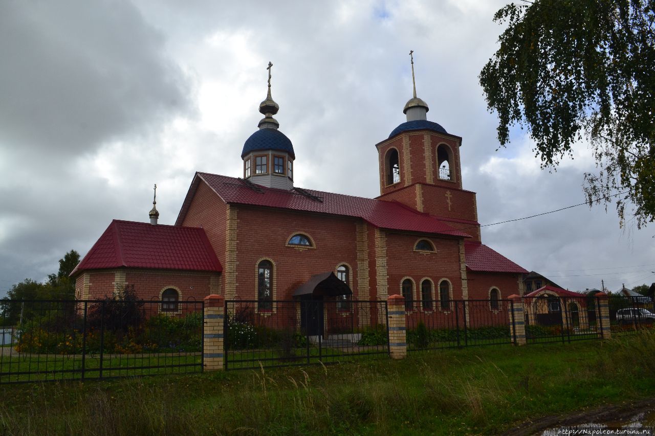 церковь поселка Ветлужски