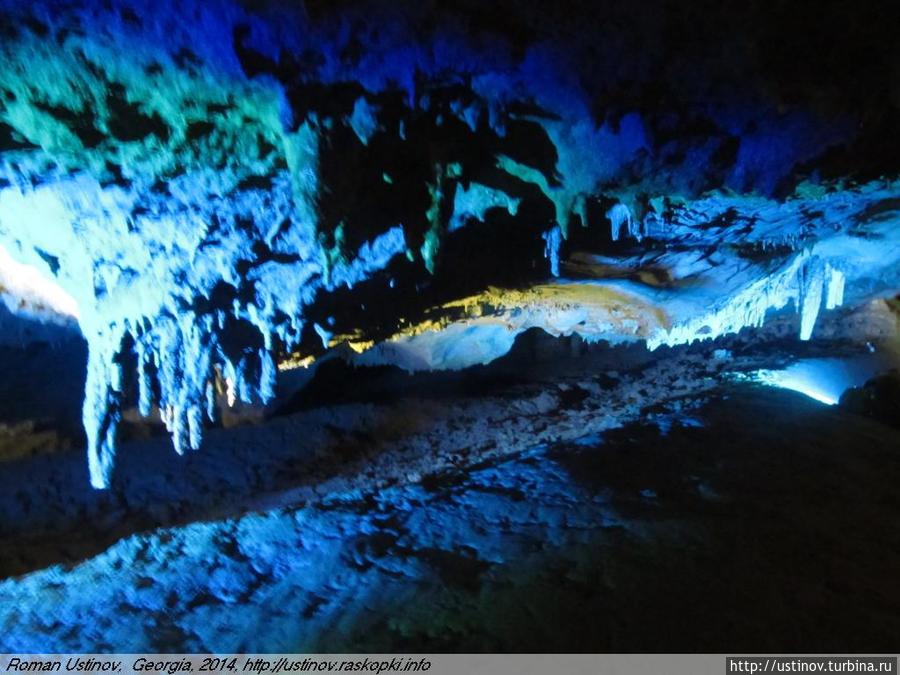 Пещеры Прометея возле Кутаиси (Грузия) Кумистави, Грузия
