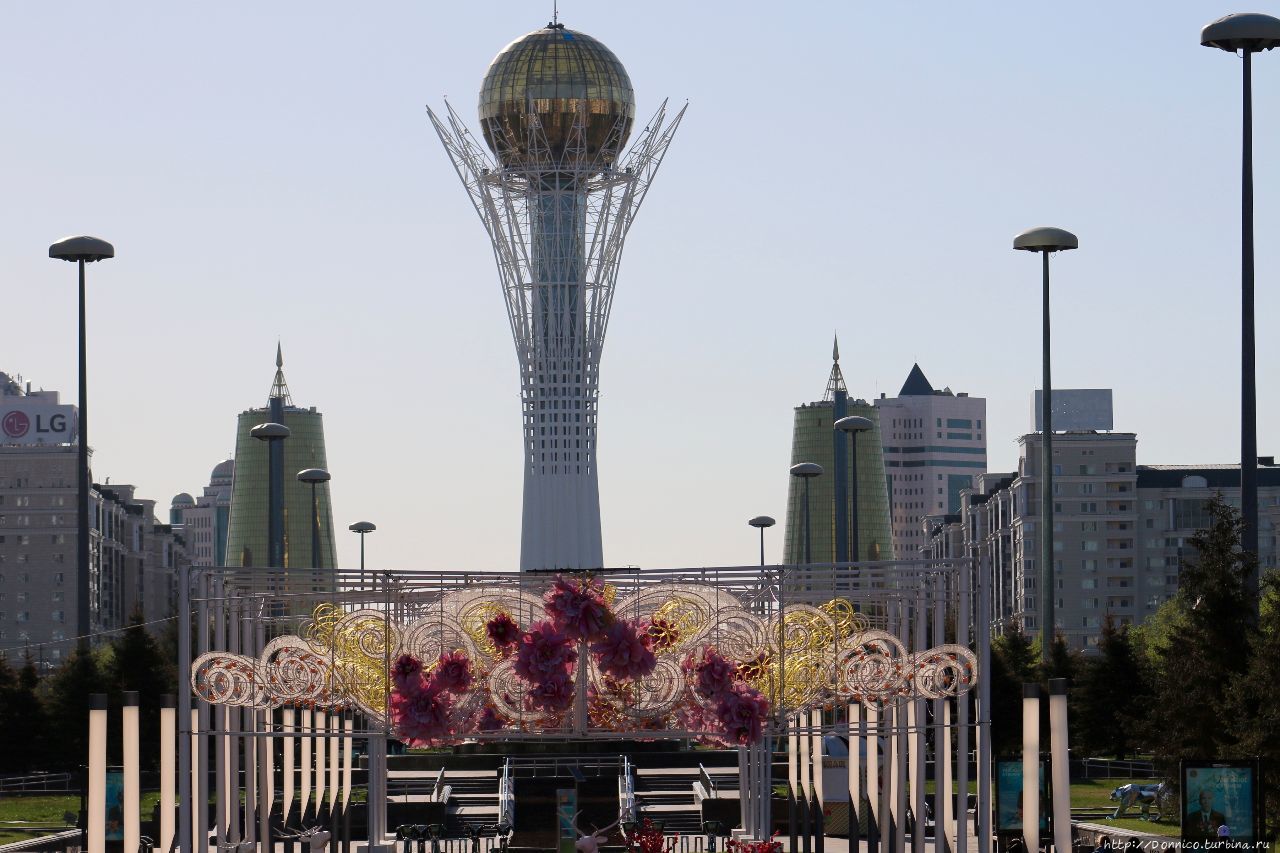 Бульвар Нуржол Астана, Казахстан