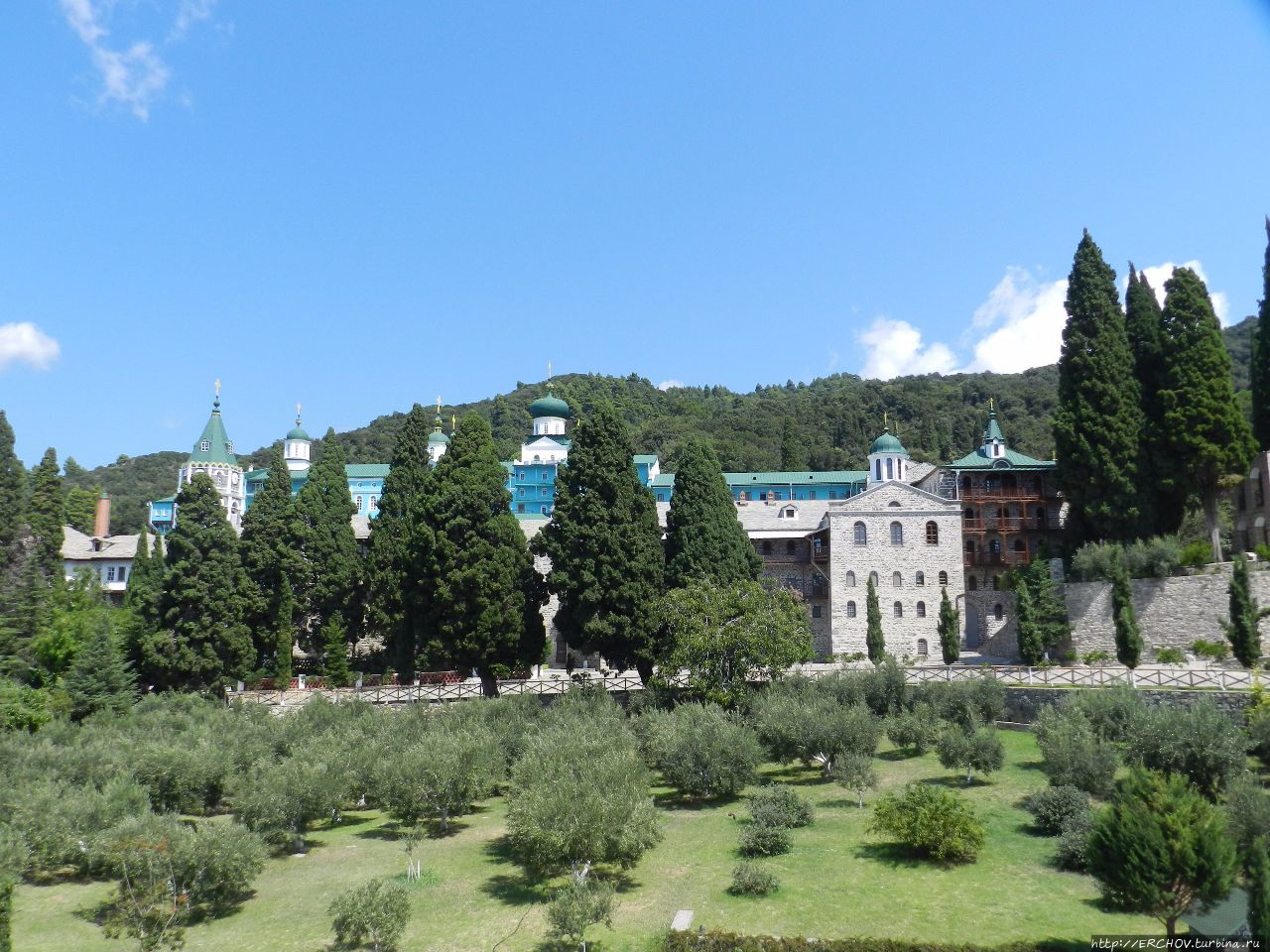 Пантелеймонов монастырь Автономное монашеское государство Святой Горы Афон, Греция