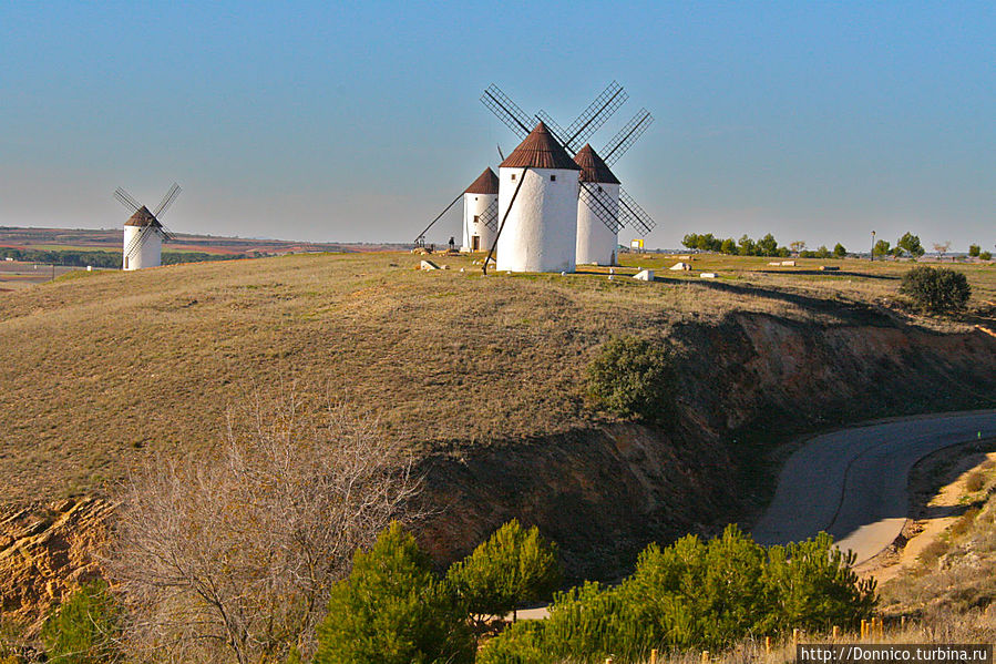Еще остались мельницы в Испании Мота-дель-Куэрво, Испания