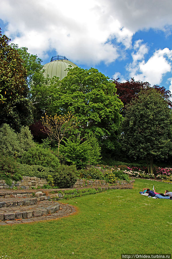 Старый королевский сад обсерватории в Гринвиче Гринвич, Великобритания
