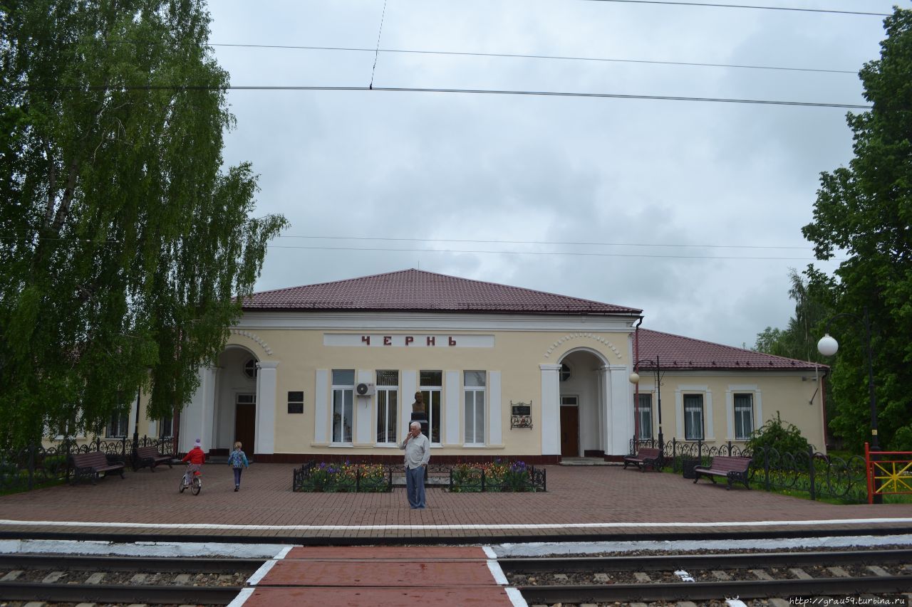 Железнодорожная станция Чернь Воропаевский, Россия