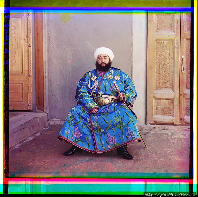 Бухарский эмир Сейид Мир Мухаммед Алим-хан (фото из Интернета)