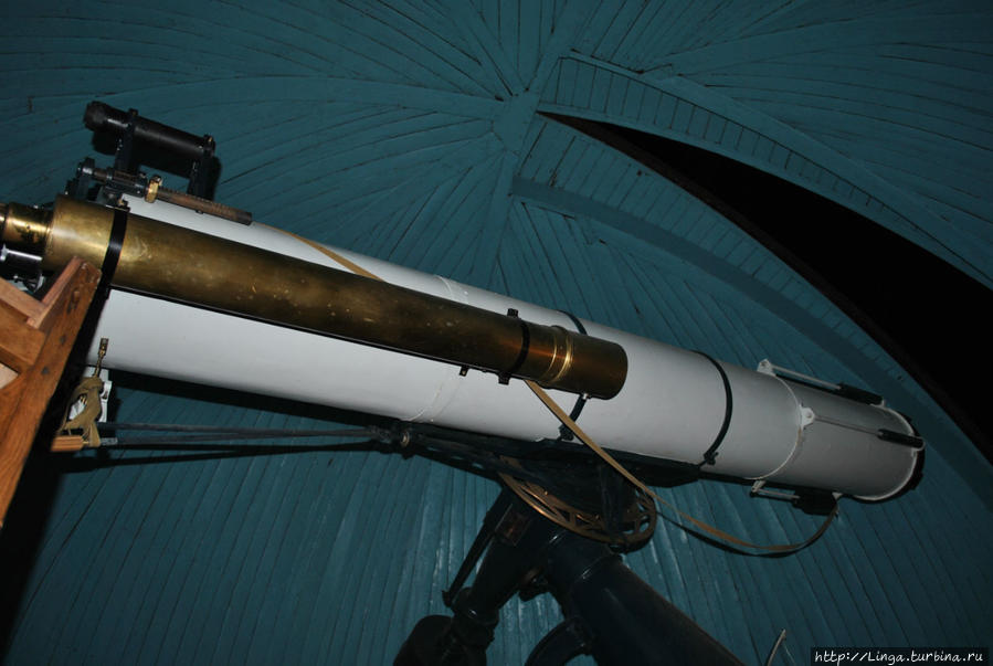 Самый большой действующий телескоп рефракторного типа в России