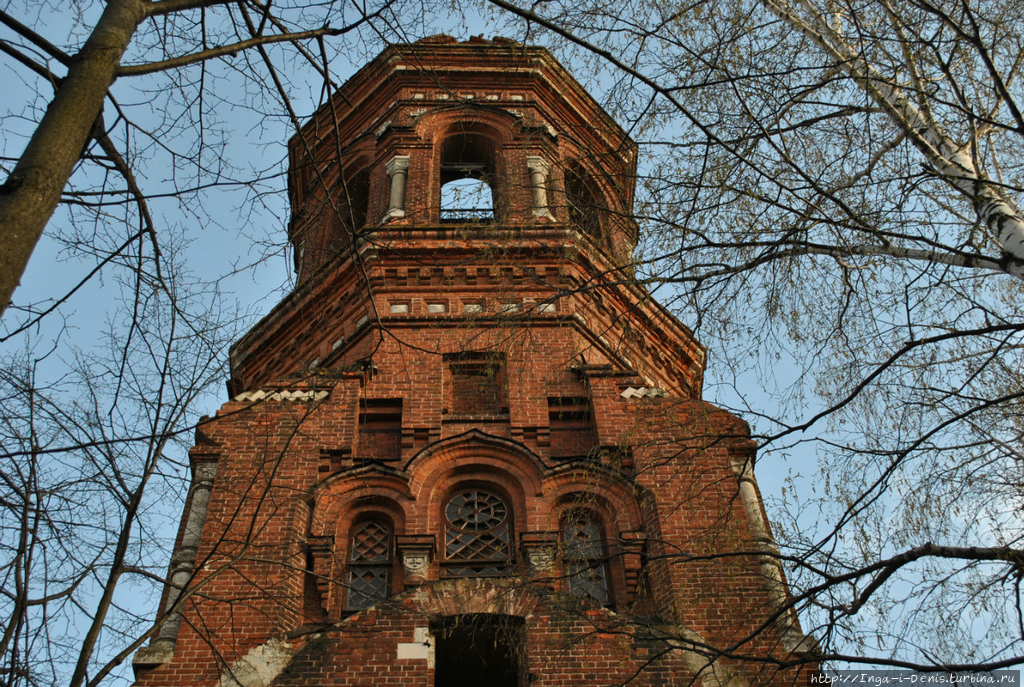 Колокольня Казанской церкви / The bell tower of the Kazan Church
