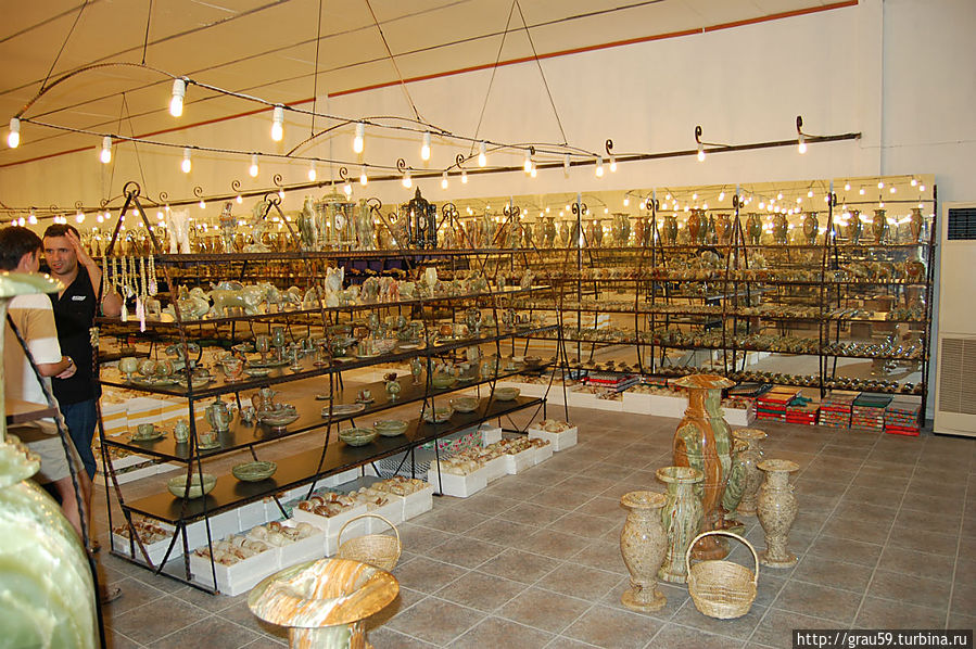 Фабрика оникса в Демре Демре, Турция