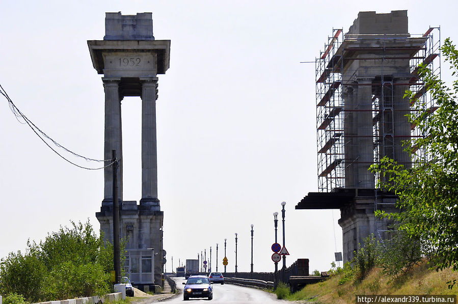 Румыно-болгарская граница Русе, Болгария