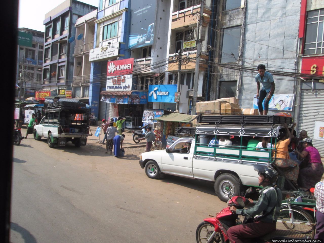 Поездка в Янгон транзитом через Баго Багоу, Мьянма
