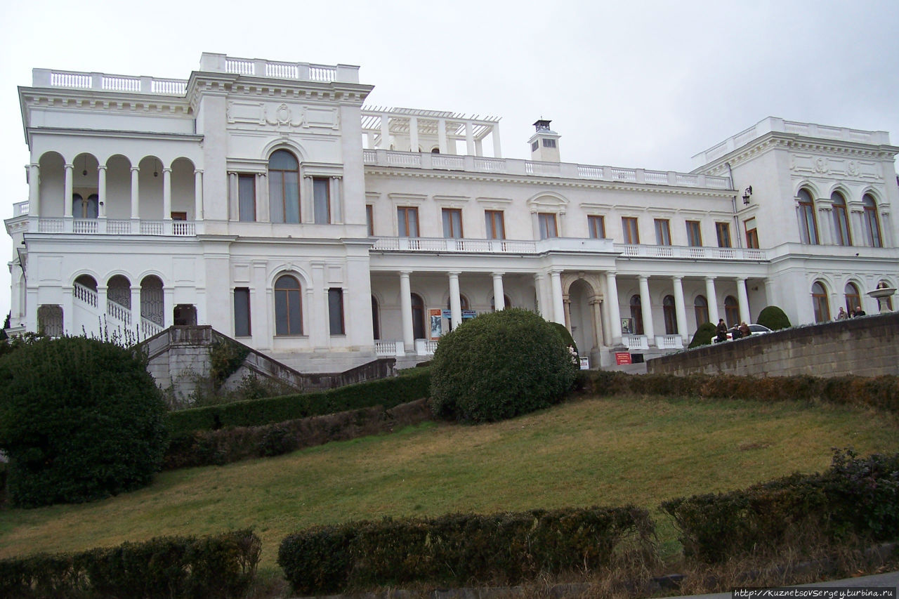 Ливадийский дворец (снимок 2007-го года) Ялта, Россия