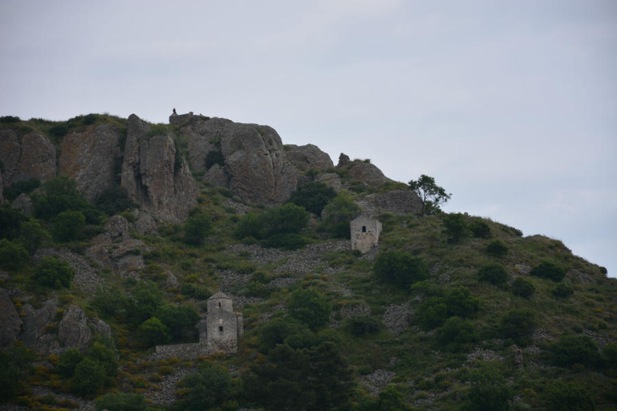 Эгина. Палеохора Остров Эгина, Греция