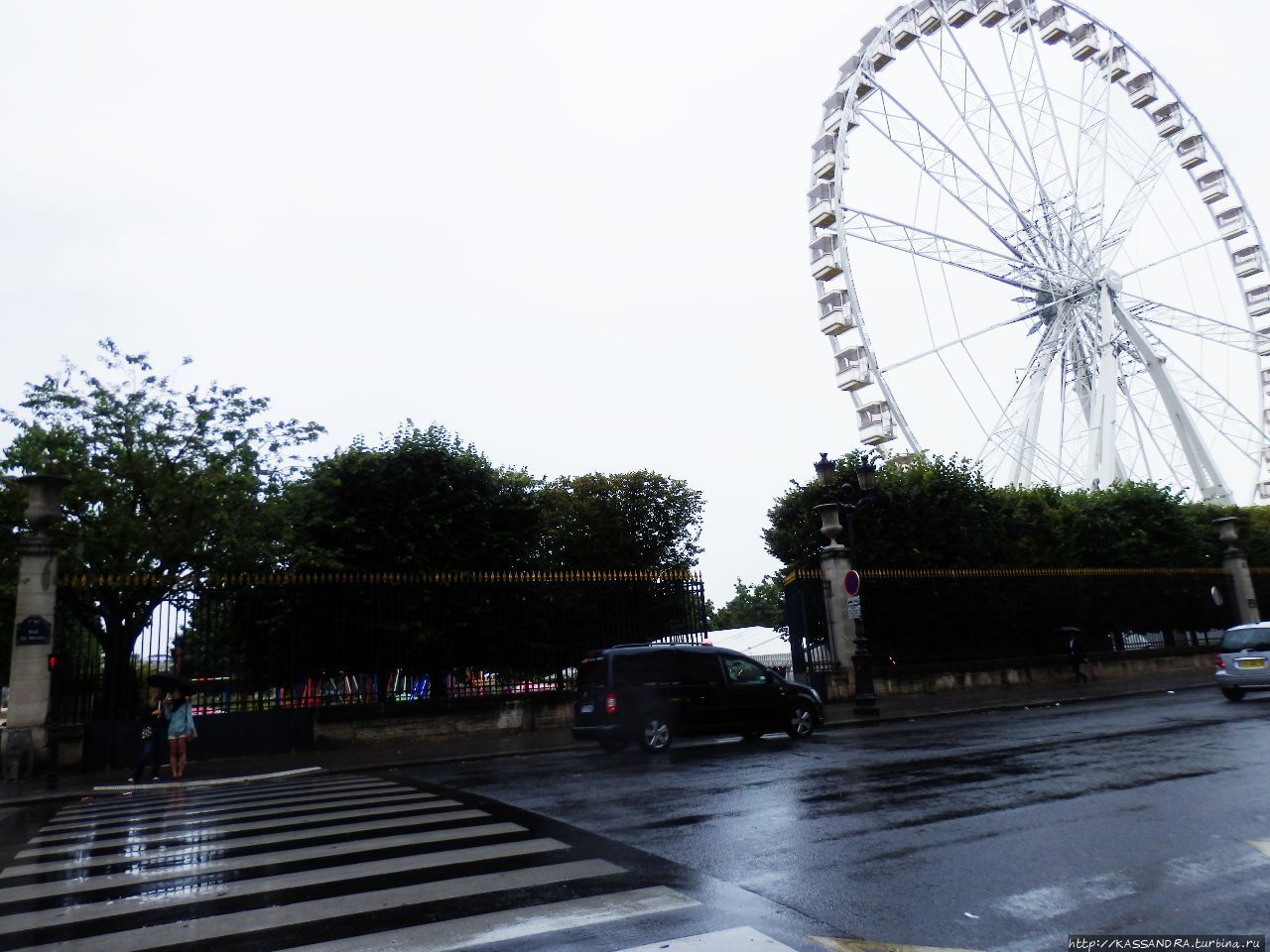 Большое колесо обозрения Париж, Франция