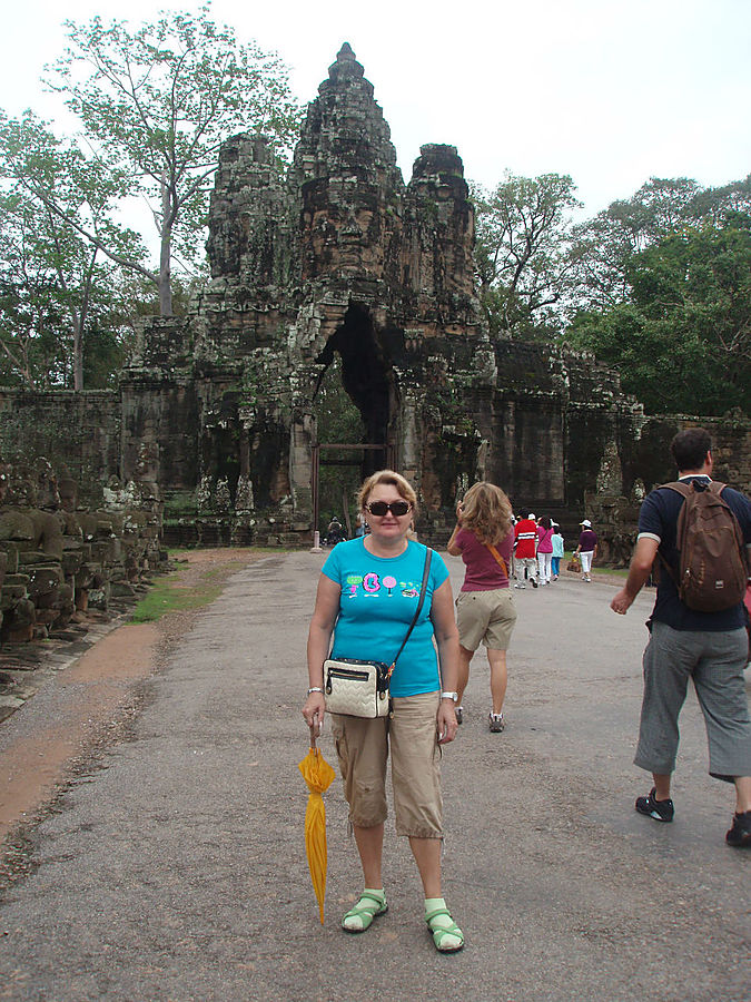 Ангкор Том. Город Победы Ангкор (столица государства кхмеров), Камбоджа
