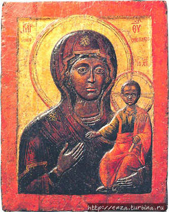 Влахернская икона Божией Матери, почитаемый образ из Успенского собора Московского Кремля. Фото из Википедии Стамбул, Турция