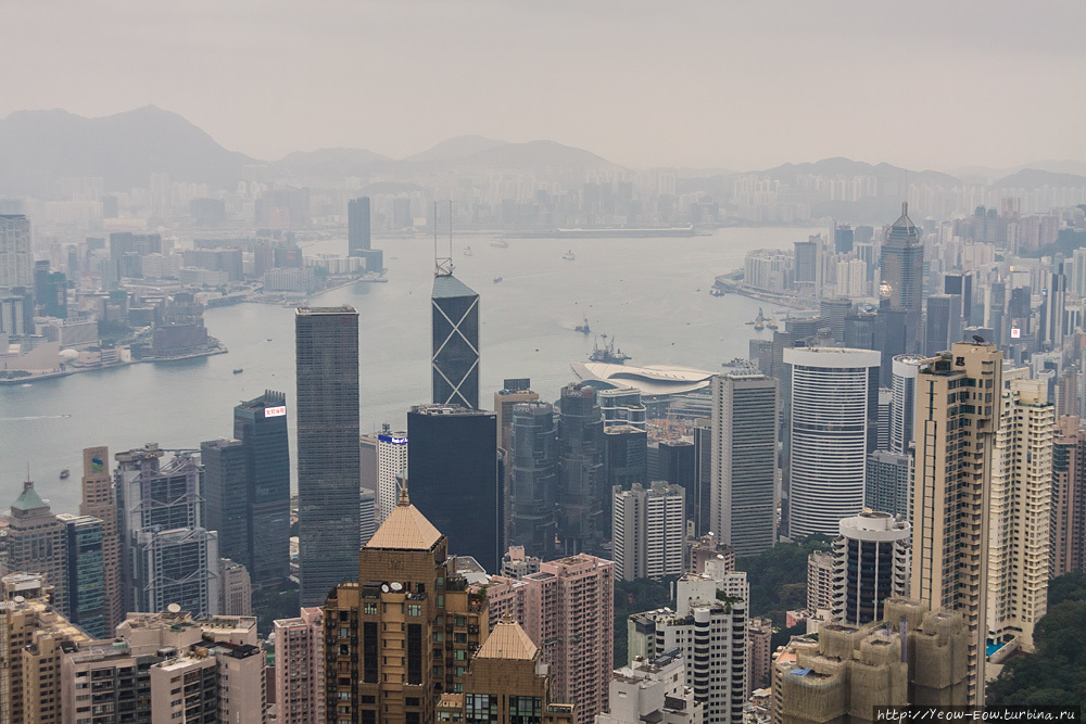 Первый взгляд на Гонконг. Пик Виктория. Виктория, Гонконг