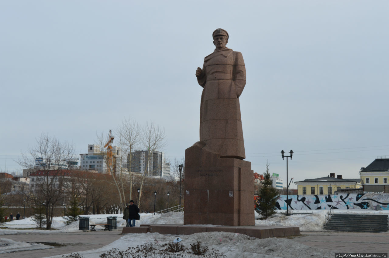Памятник И.М.Малышеву Екатеринбург, Россия