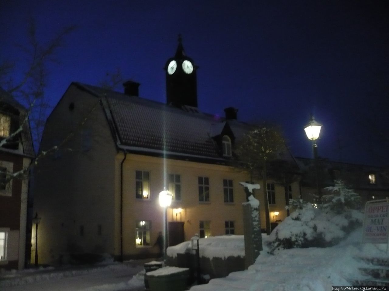Вечерняя прогулка по Энчёпингу Энчёпинг, Швеция