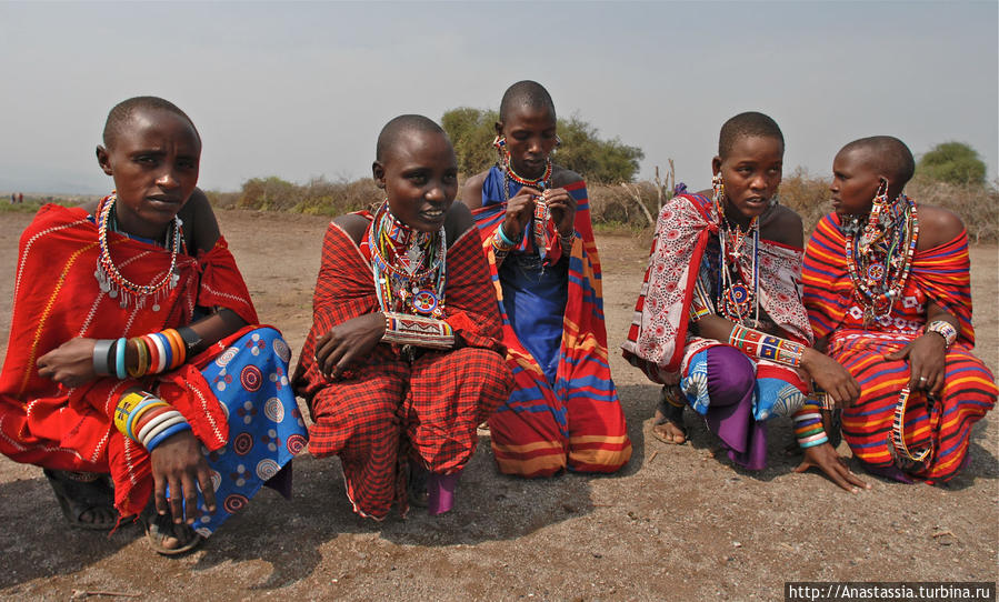 В гостях у  масаев Амбосели Национальный Парк, Кения