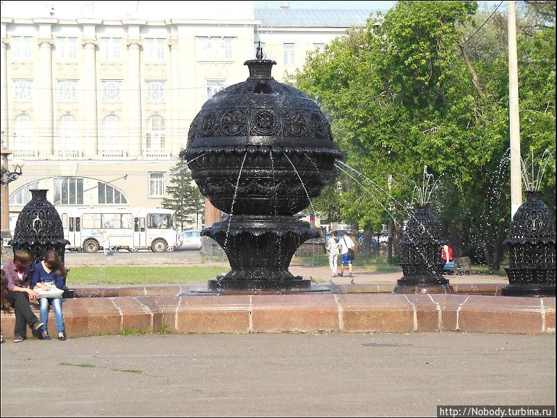 Омские скульптуры, памятники и парки Омск, Россия