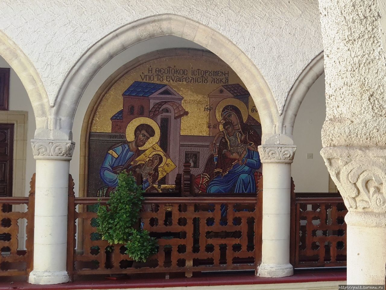 Фреска монастыря Киккос Протарас, Кипр