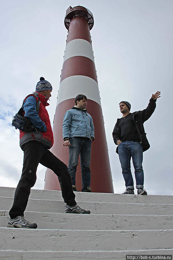 Маяк Slettnes. Экскурсовод Швед)) Маяк Slettnes. Экскурсовод Швед))