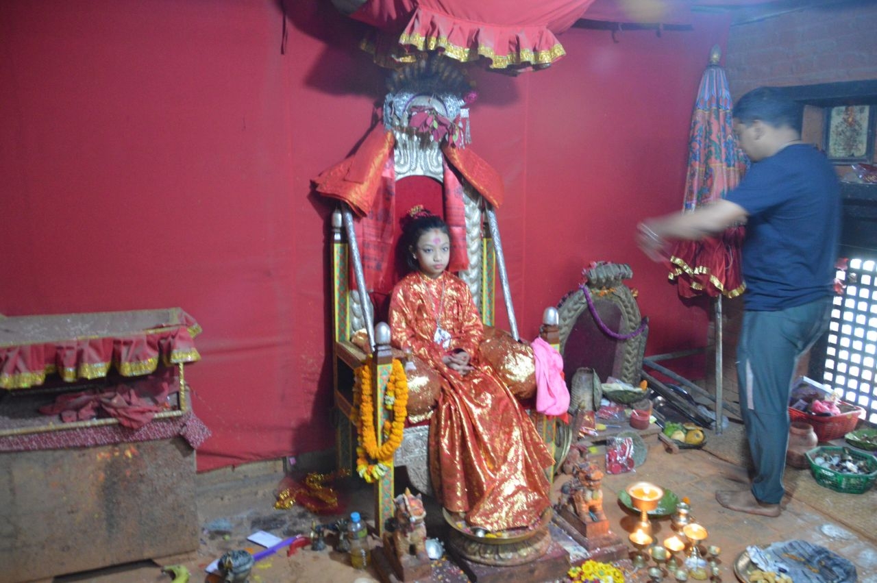Живая богиня Кумари. Попытка номер два Патан (Лалитпур), Непал