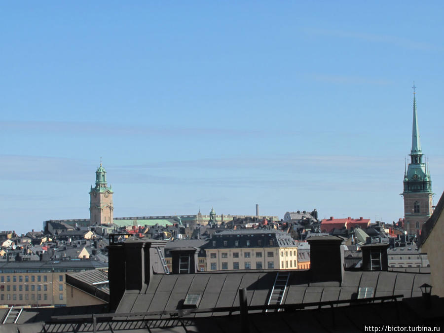 Вид сверху Стокгольм, Швеция