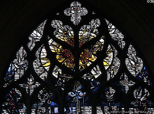 Кафедральный собор Сент-Джайлс (St Giles, Святого Эгидия), Эдинбург. Витраж Бернса. Фото из интернета Эдинбург, Великобритания