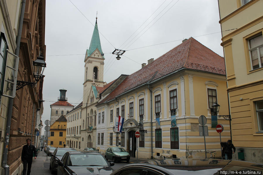 Площадь Святого Марка — визитная карточка столицы Загреб, Хорватия