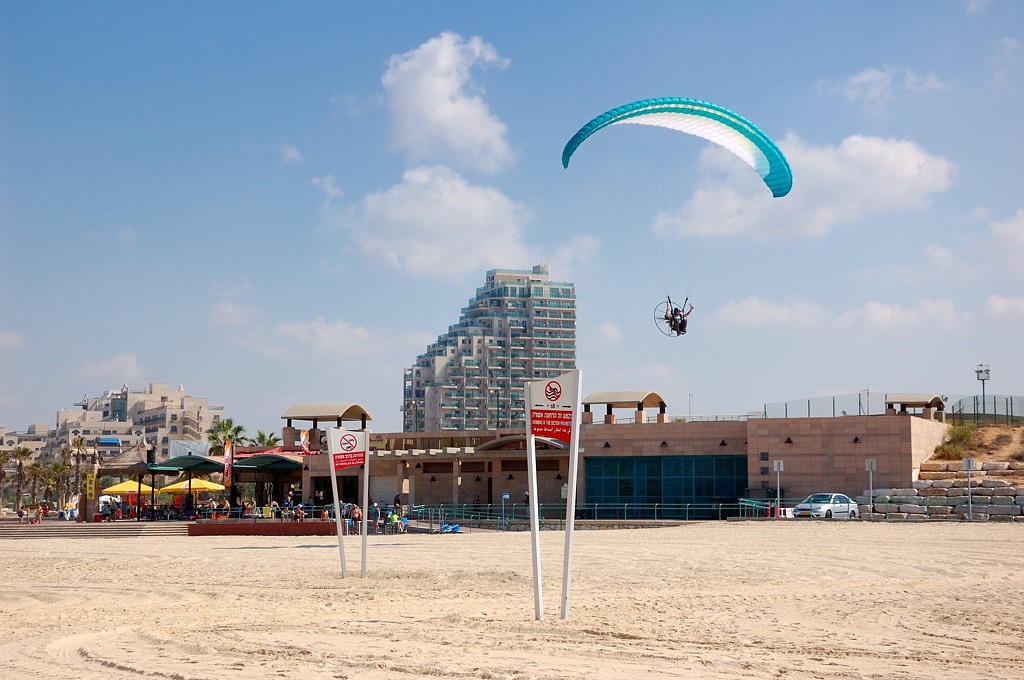Городской пляж Ашкелон, Израиль