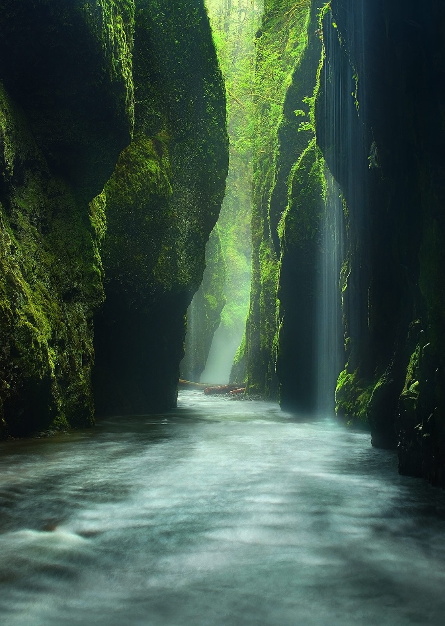 Королевство водопадов на реке Колумбия. Орегон Вашингтон Коламбия-Риве-Гордж, CША