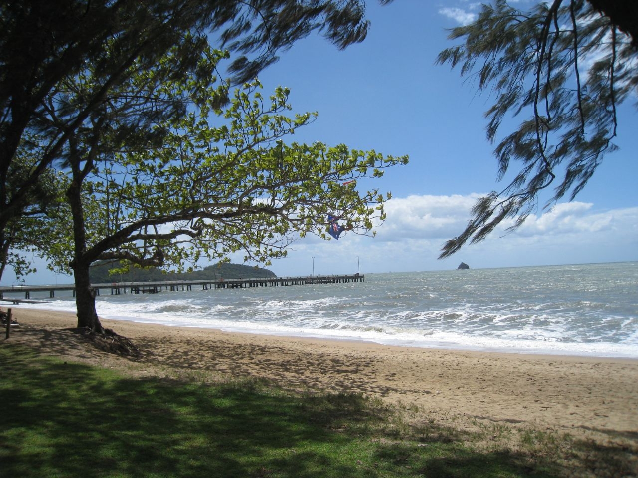 Палм Коув – самый чистый пляж Австралии, но и опасный. Ч.111