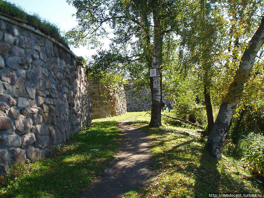 Шведская крепость на территории России Приозерск, Россия