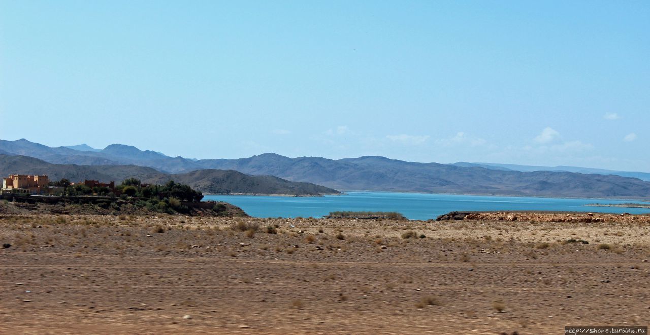 водохранилище Эль Мансур Эддаби Барраж-Эль-Мансур-Эддами (водохранилище), Марокко
