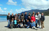 Наша группа по тасманийскому путешествию