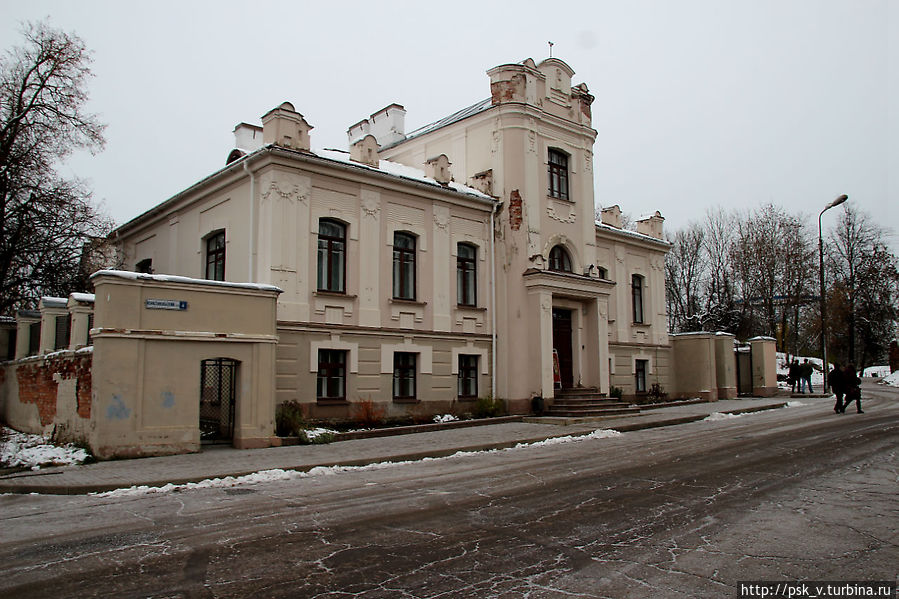 Псков в первом снегу Псков, Россия