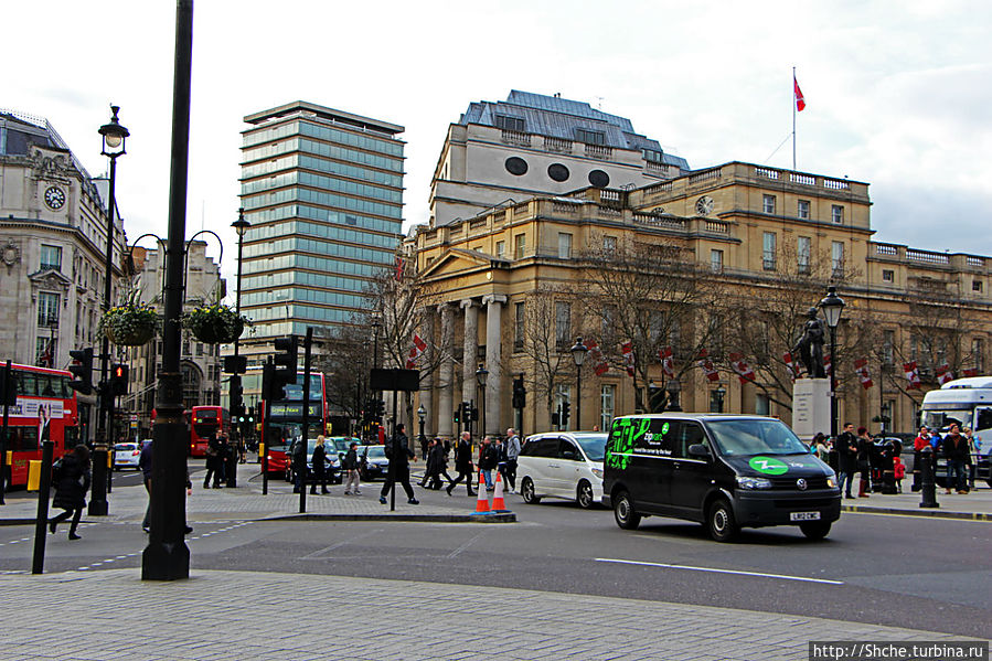 Charing Cross — официальный центр Лондона Лондон, Великобритания