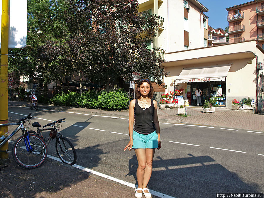 Спокойная жизнь курортного городка Табиано Табиано-Терме, Италия