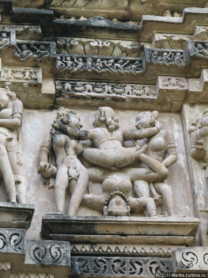 Западная группа храмов в Кхаджурахо, Индия Каджурахо, Индия