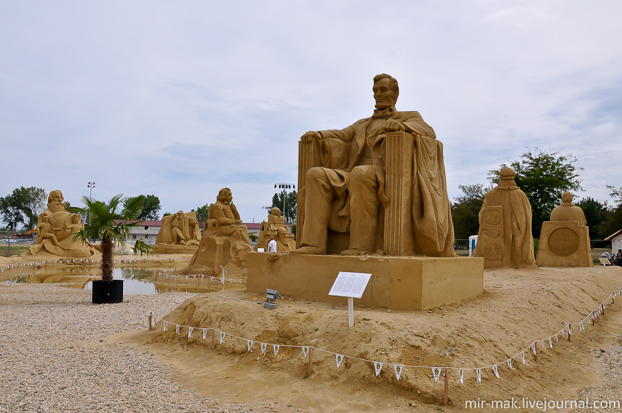 Фестиваль песчаных скульптур в Бургасе Бургас, Болгария