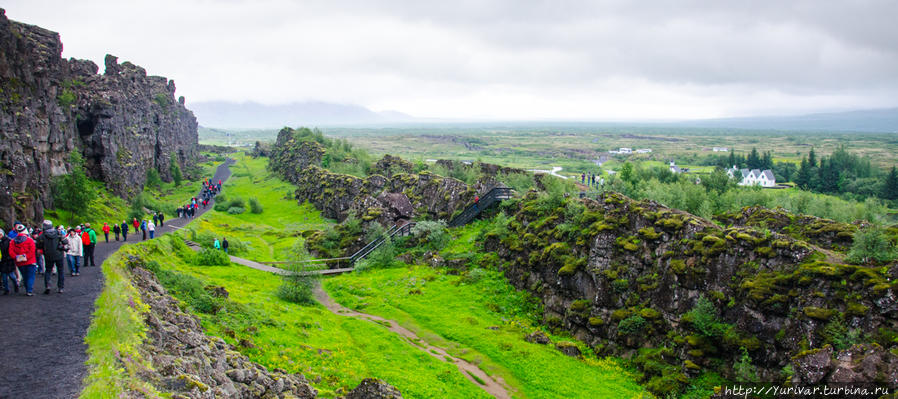 Национальный парк Тингветлир Рейкьявик, Исландия