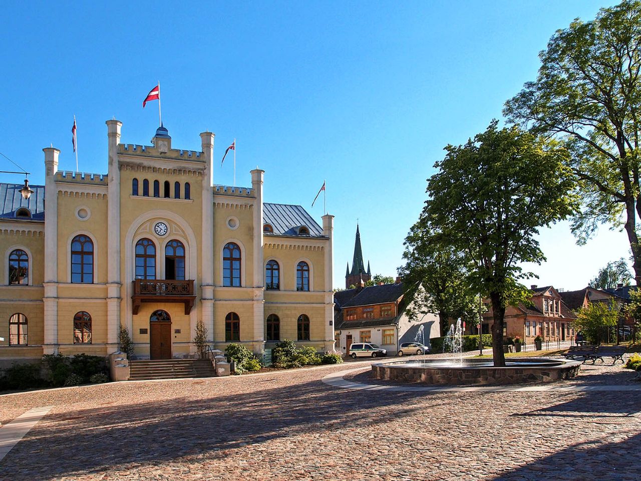 Старинная Кулдига — лучше любых декораций Кулдига, Латвия