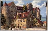 Старый замок, открытка 100-летней давности