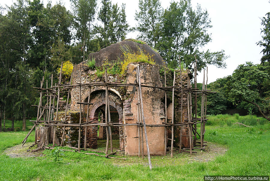 Беседка на месте захоронения любимого коня Фасилидаса :) Беседка на месте захоронения любимого коня Фасилидаса :)